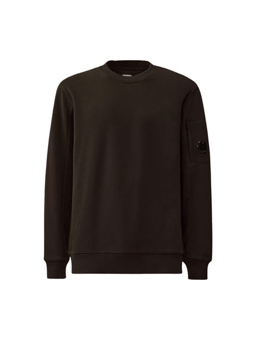 FELPA GIROCOLLO CON LENTI DIAGONALI RIALZATE C.P. COMPANY | RCCMSS713A 005086W999